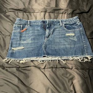 AE size 12 Jean mini skirt